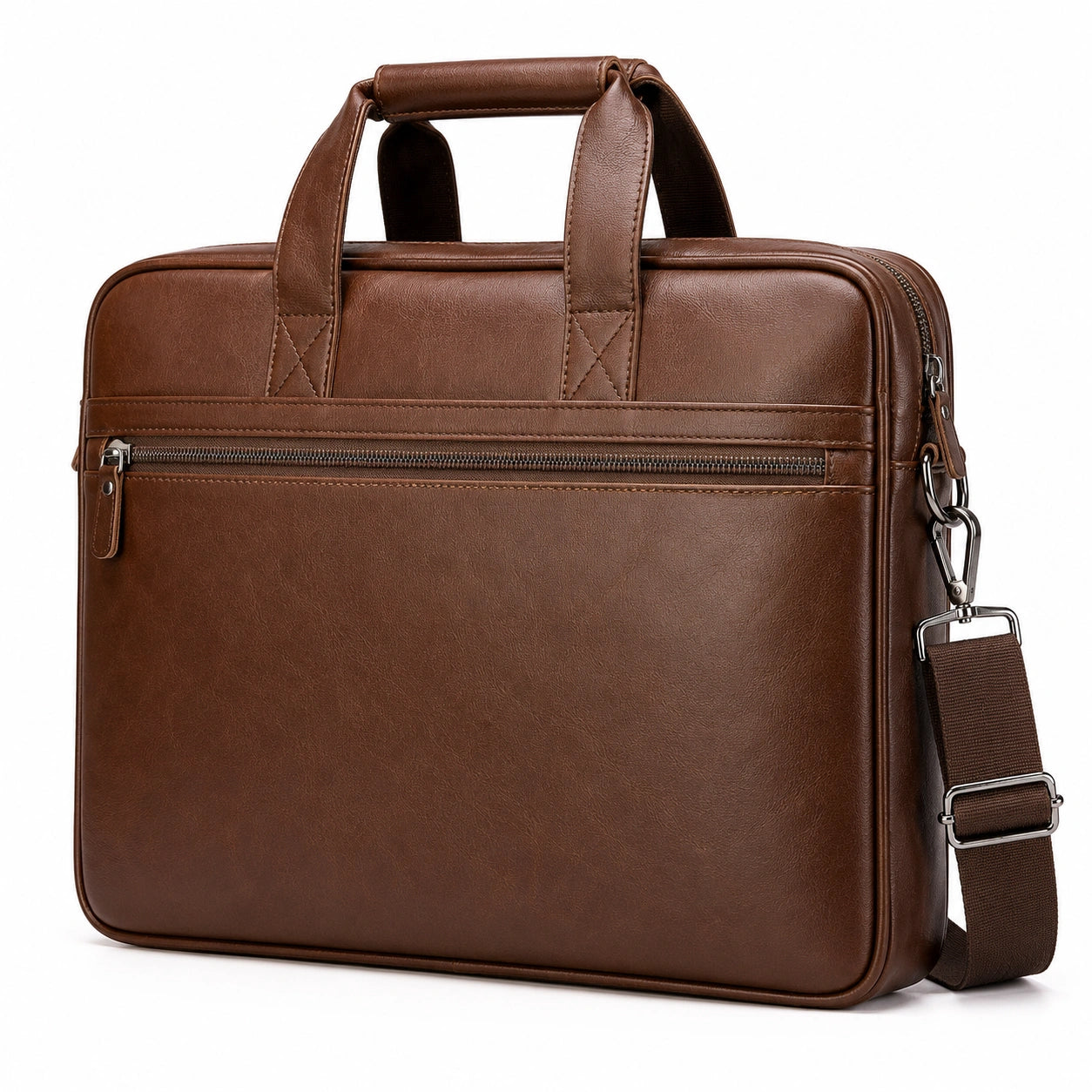 Braune Business Laptoptasche für 15 Zoll