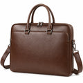 Herren Laptoptasche Braun 40 x 30 cm