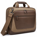 Laptoptasche 15 Zoll Business Canvas Braun
