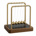 Newtonsches Pendel Kugelspiel Gold 18x12x20cm