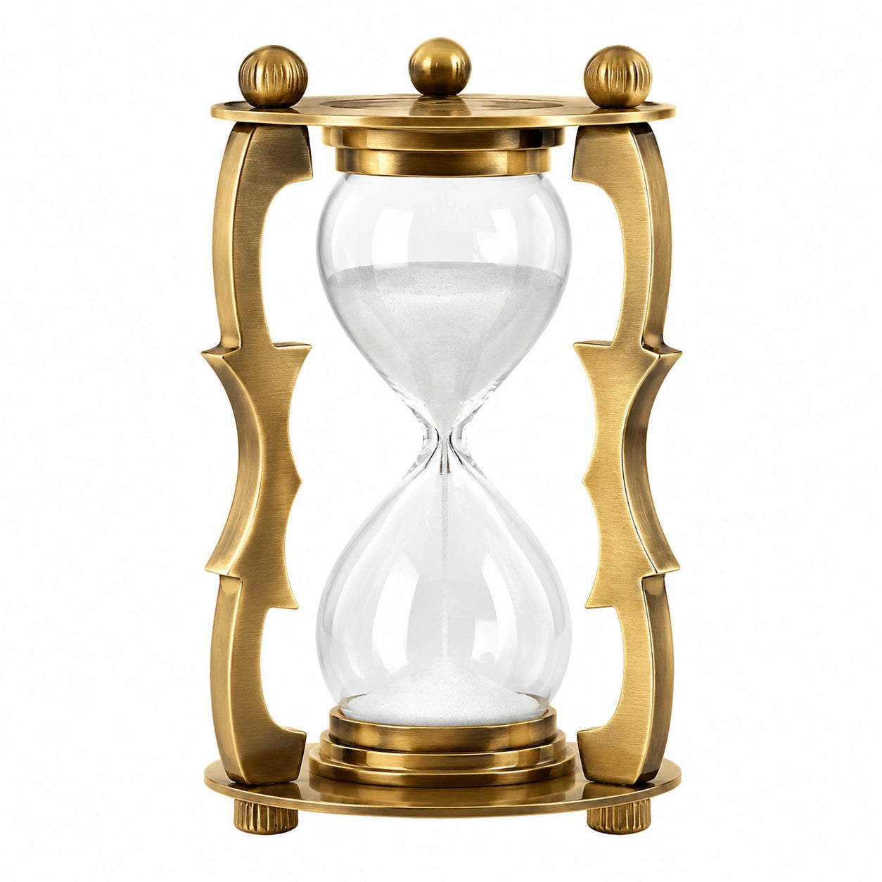 Elegante Sanduhr 30 Minuten Gold