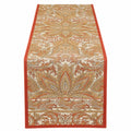 Paisley Tischläufer in Orange und Beige