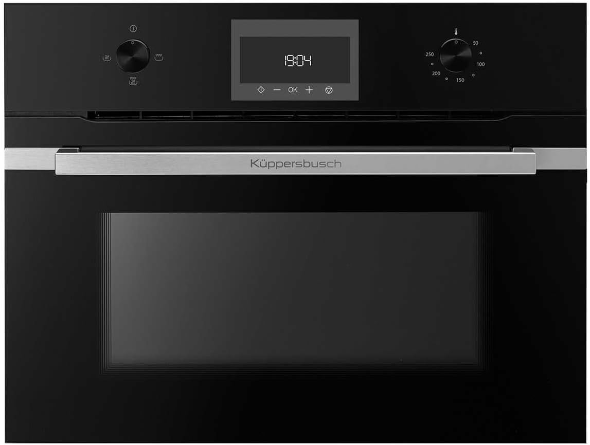 Küppersbusch Mikrowelle, Schwarz/Silber, CM 6330.0 SE1 K-Series. 3 Compact Einbau- Schwarz/Edelstahl