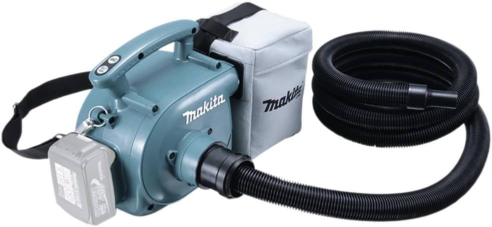 Makita Staubsauger, 18 V, Schwarz/Blau/Grau, DVC350Z Akku- (ohne Akku, ohne Ladegerät), Schwarz, Blau, Grau