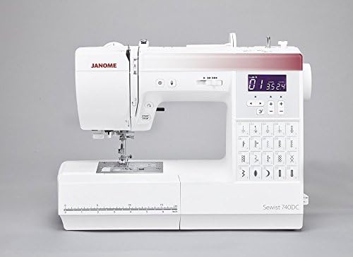 Janome Elektronisch gesteuerte Nähmaschinen, Schwarz, Sewist 740DC
