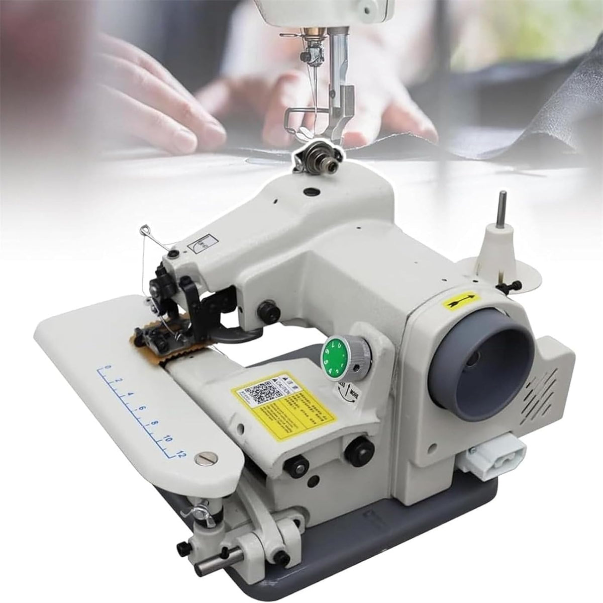 CYMYYDS Blindstichmaschine, Schwarz, Tragbare Blindstich-Saummaschinen, Nähmaschine Für Schneiderinnen Zum ändern Des Hosensaums