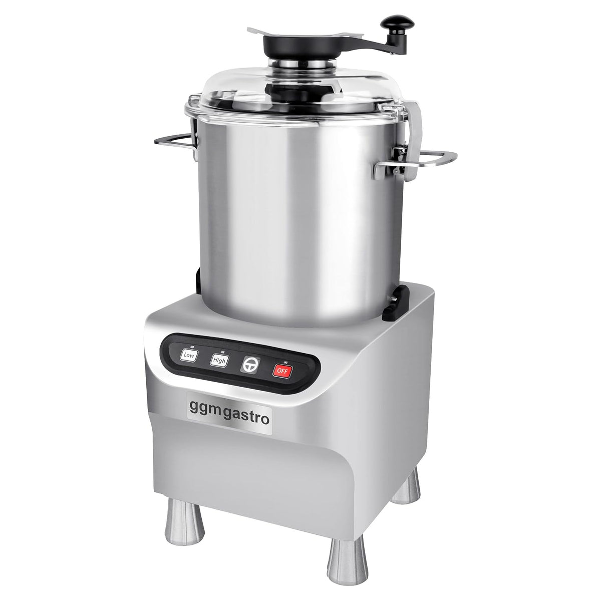 GGM Gastro Allesschneider, 2,2 kW, 18 L, Schwarz, Gemüsecutter