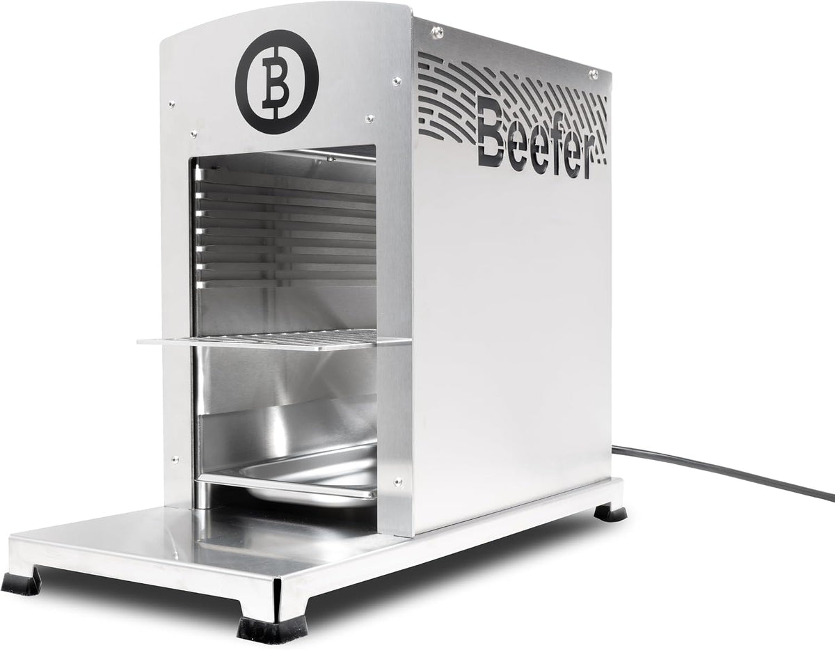 Beefer Gasgrill, Schwarz, E- Pro, Elektrischer Oberhitzegrill