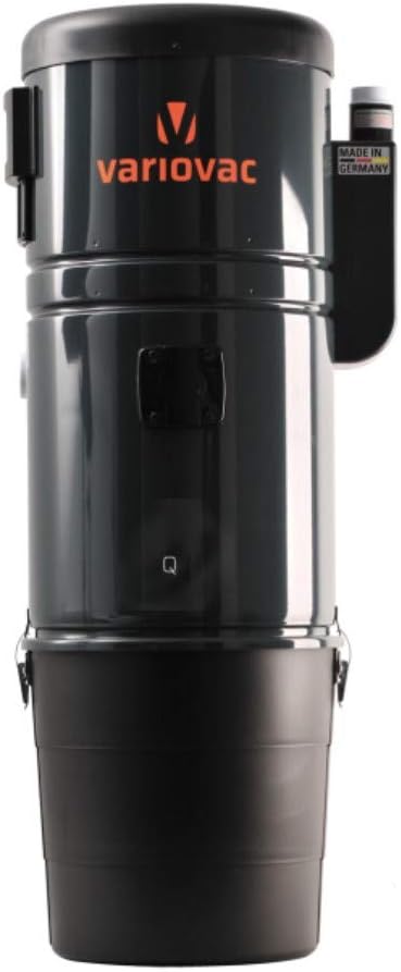 Variovac Staubsauger, Schwarz, Zentral ZSA Q20VIP 682 Airwatts Zentralgerät