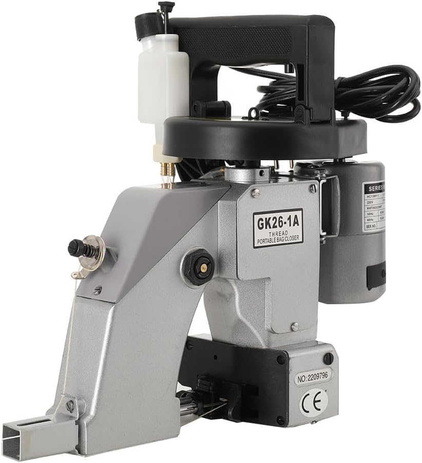 Atsoya Einfache Nähmaschinen, 220v, 90w, Schwarz, HandnäHmaschine, HandnäHmaschine FüR Dicke Stoffe, 10 Nadel