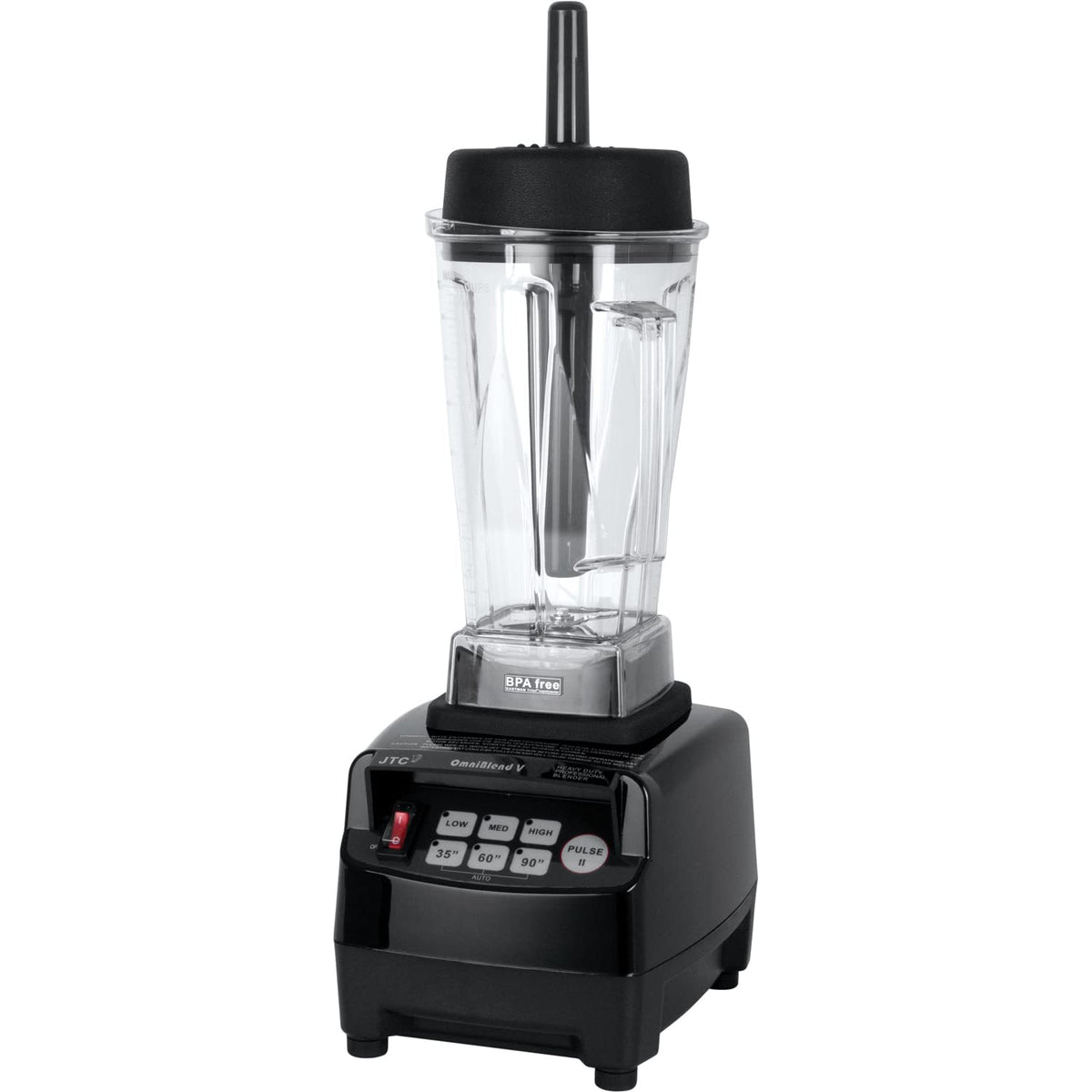 Saro Standmixer, 950 W, 2 L, Schwarz, Hochleistungsmixer für Gastronomie, Tritan-Behälter, 3 Geschwindigkeiten & Programme