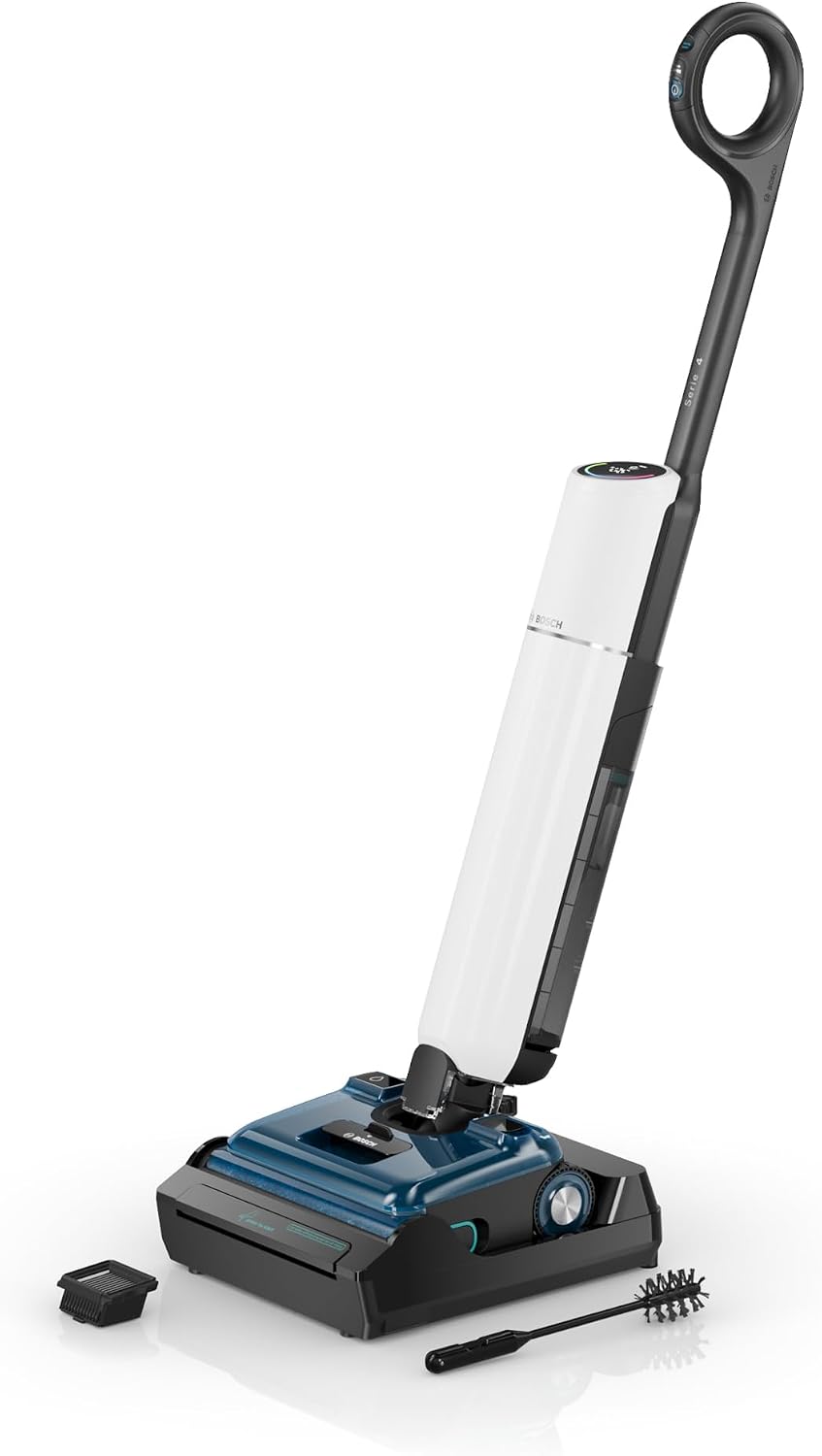 Bosch Nass-,Trockensauger für Werkstätten, Weiß, OneFlow Nass-Trockensauger, Plus 1 Filter, BHF41WS