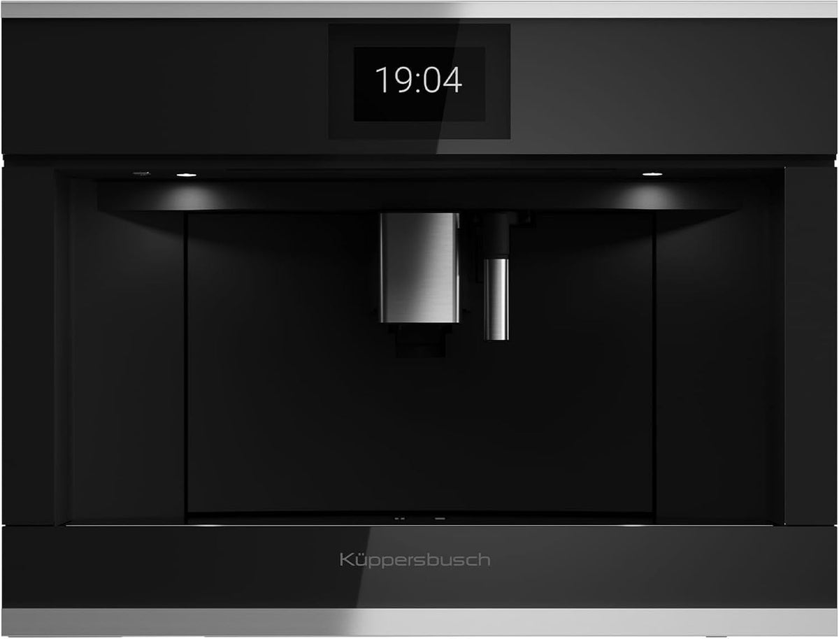 Küppersbusch Kaffeevollautomat, Schwarz/Silber, CKV 6800.0 S1 K-Series.8 Einbau- Schwarz/Edelstahl