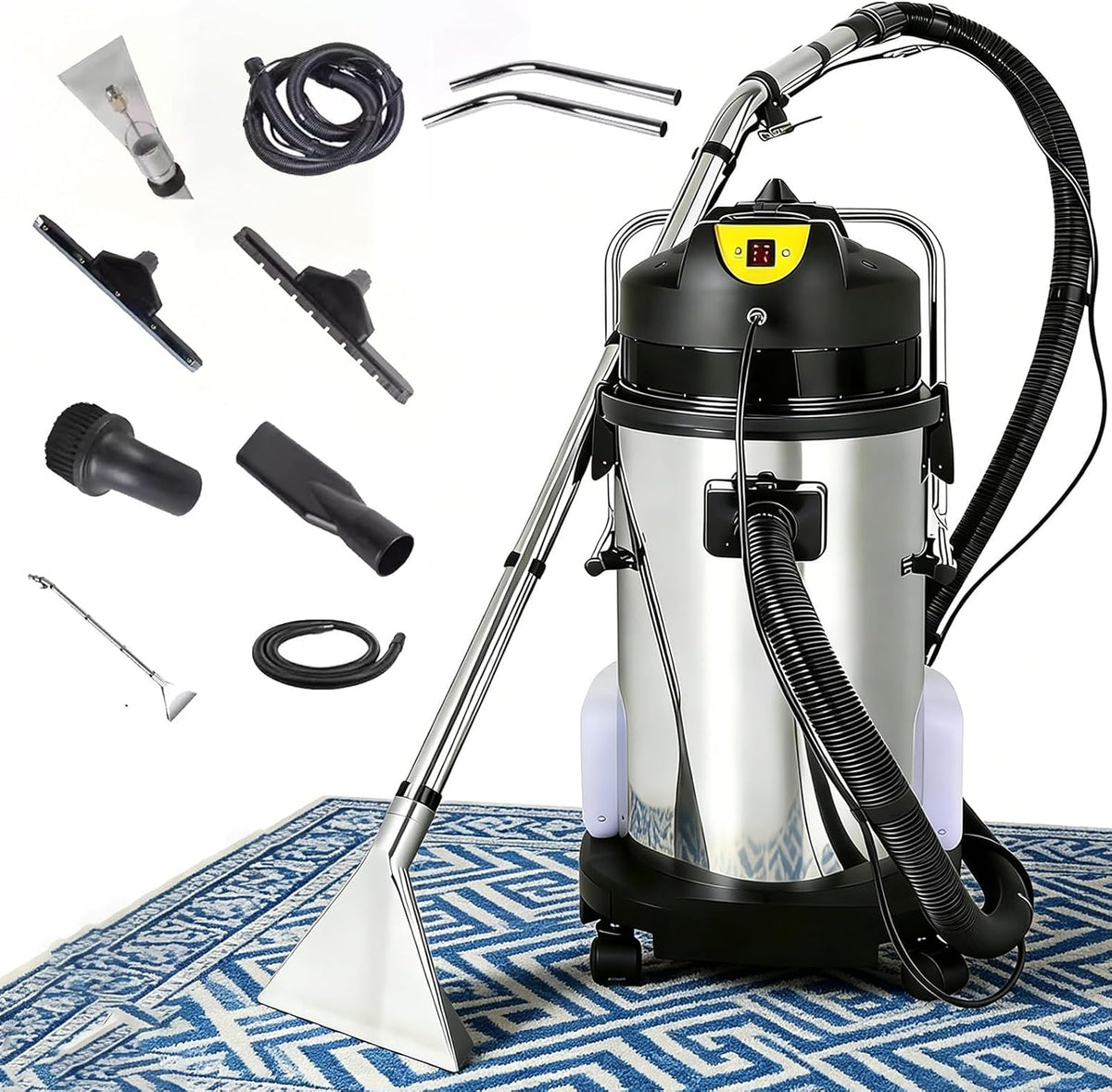 Sofa Naturalpowev, 40 L, Schwarz, Gewerblicher Teppich- und Polsterreiniger