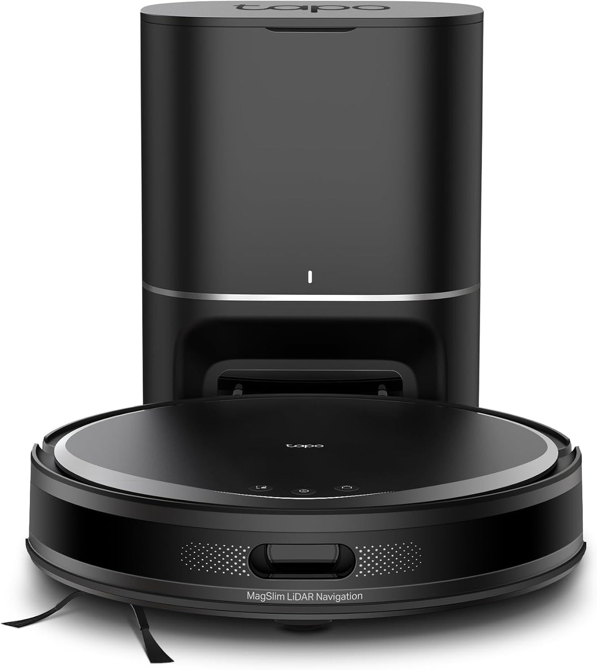 Tapo Saugroboter, 83 mm, Grau, RV20 Max Plus mit Wischfunktion und automatischer, 5300Pa Ultra-Starke Saugkraft