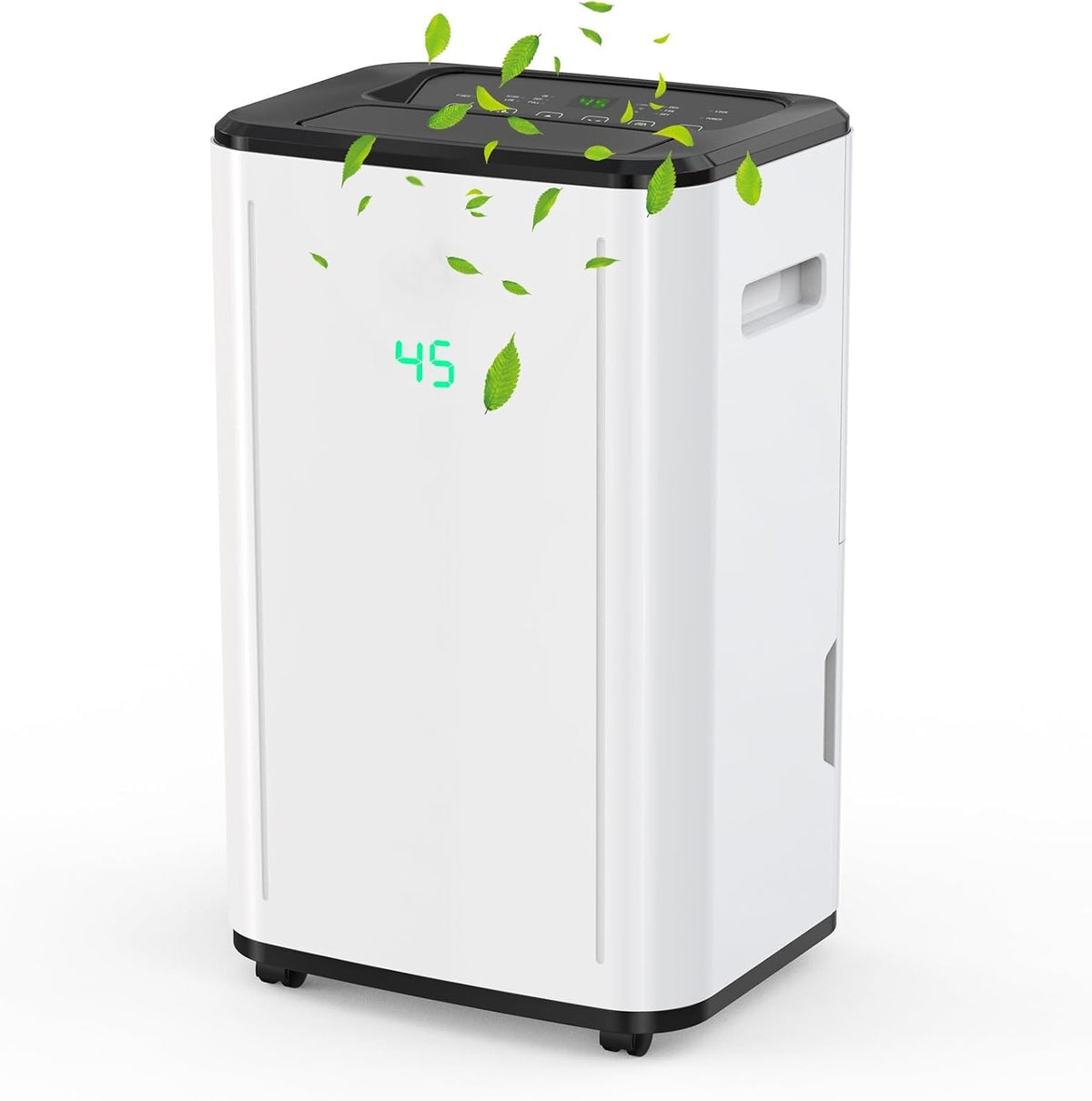 Acekool Luftentfeuchter, 250m, 30 L, 6 L, Weiß, Elektrisch /24H, Dehumifer Raumentfeuchter Raumgröße Ca. ³, Wassertank Und Abflussrohr