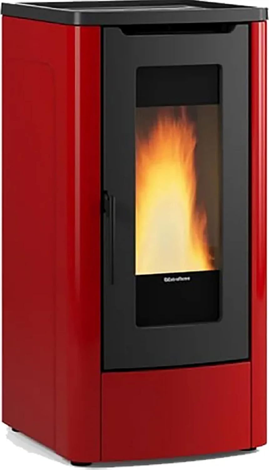 La Nordica Pelletheizungen, 10,0 kW, Schwarz, Extraflame Dahiana Pelletofen Bordeaux 1285500