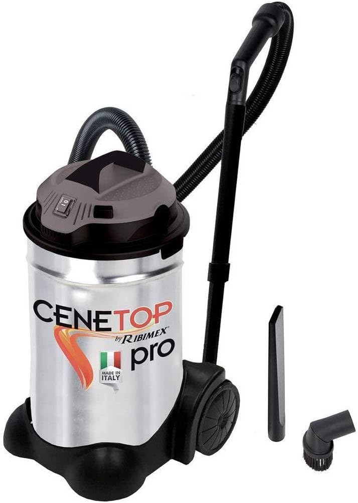 D-Work Staubsauger, 30 l, Grau, Aschesauger, selbstlösendes System, praktisch und effizient