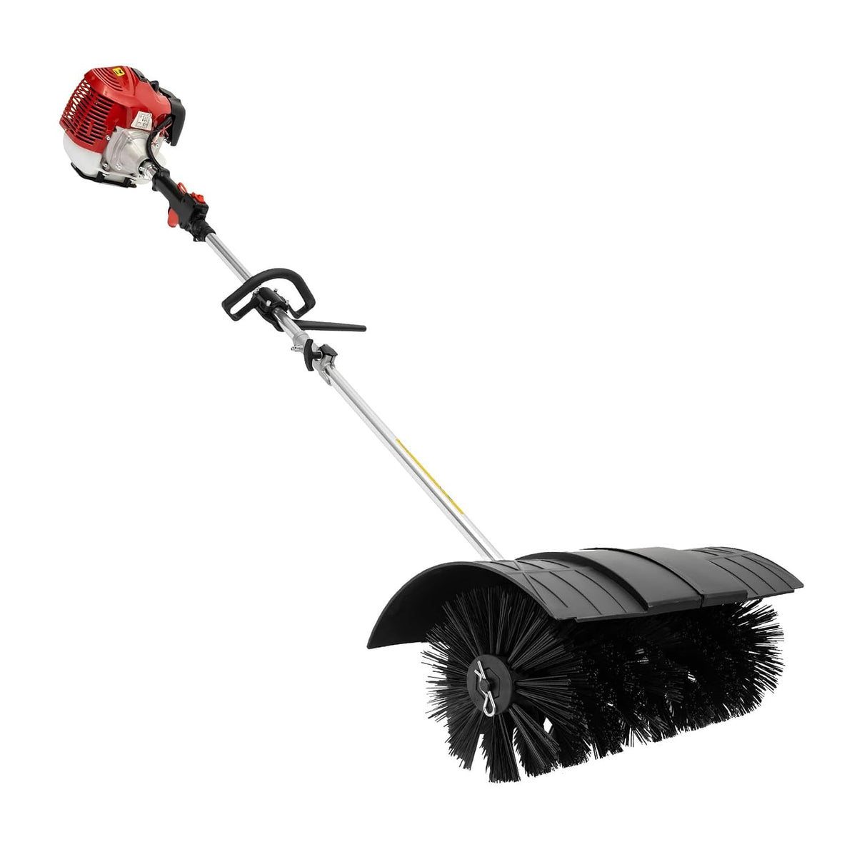 SICHENSH Kehrer, 1.7 kW, 56 cm, Schwarz, 52CC Kehrmaschine Benzin 2-Takt Motorbesen Kehrbesen Benz