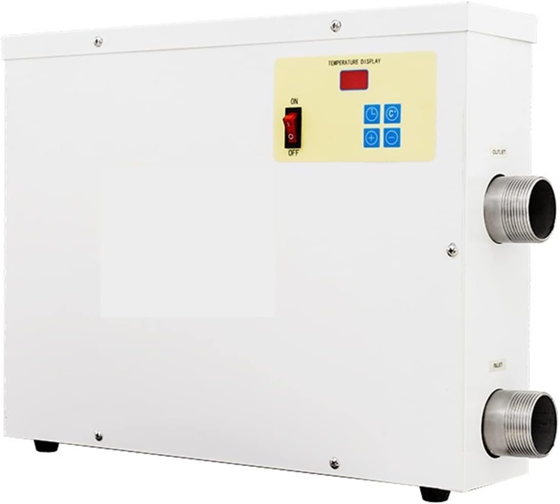 Poolheizung Ersatzteile für Heizungen & Heizpumpen, 5,5 kW, 15 kW, Schwarz, Schwimmbad-Elektroheizung, konstante Temperatur