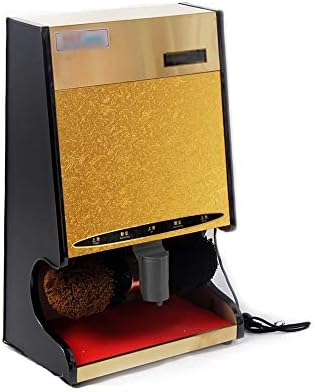 YANYUESHOP Monitor, Grau, Schuhputzmaschine, Automatische Schuhputzmaschine, elektrische Schuhbürste für gewerbliche Hotellobby