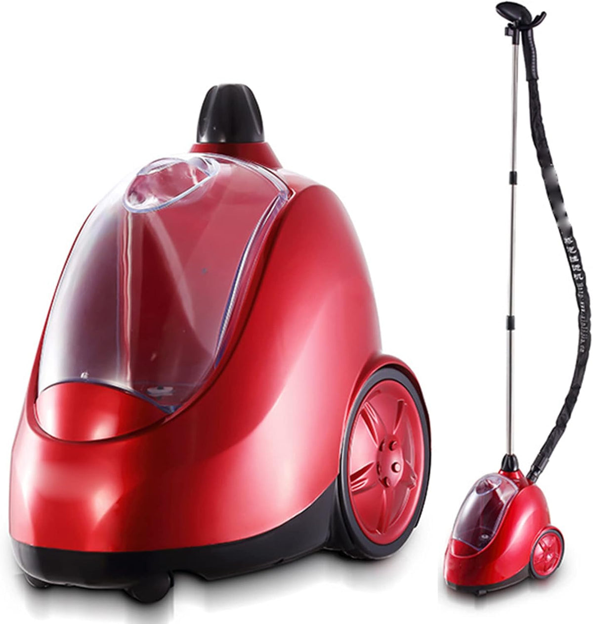 Kleiderdampfer Dampfglätter, 1750 W, Rot, Vertikaler Für Gewerbe, Kleiderdampfbügeleisen 45S Schnelles Aufheizen