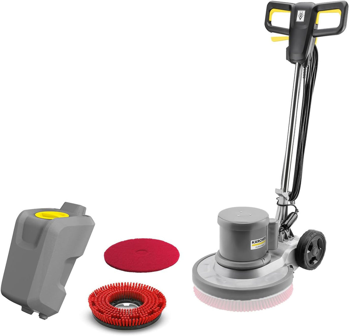 KÄRCHER Bodenpoliermaschinen, 1.500 W, 430 mm, Anthrazit, Einscheibenmaschine BDS 43/150 C Classic, Leistung:, Arbeitsbreite