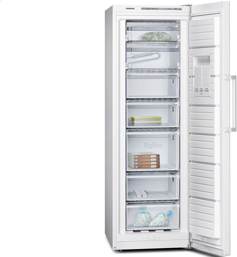 Siemens Gefrierschrank, 220 L, Weiß, GS33VVW30 /A++ / Gefrieren: / /superFreezing/bigBox/ecoPlus