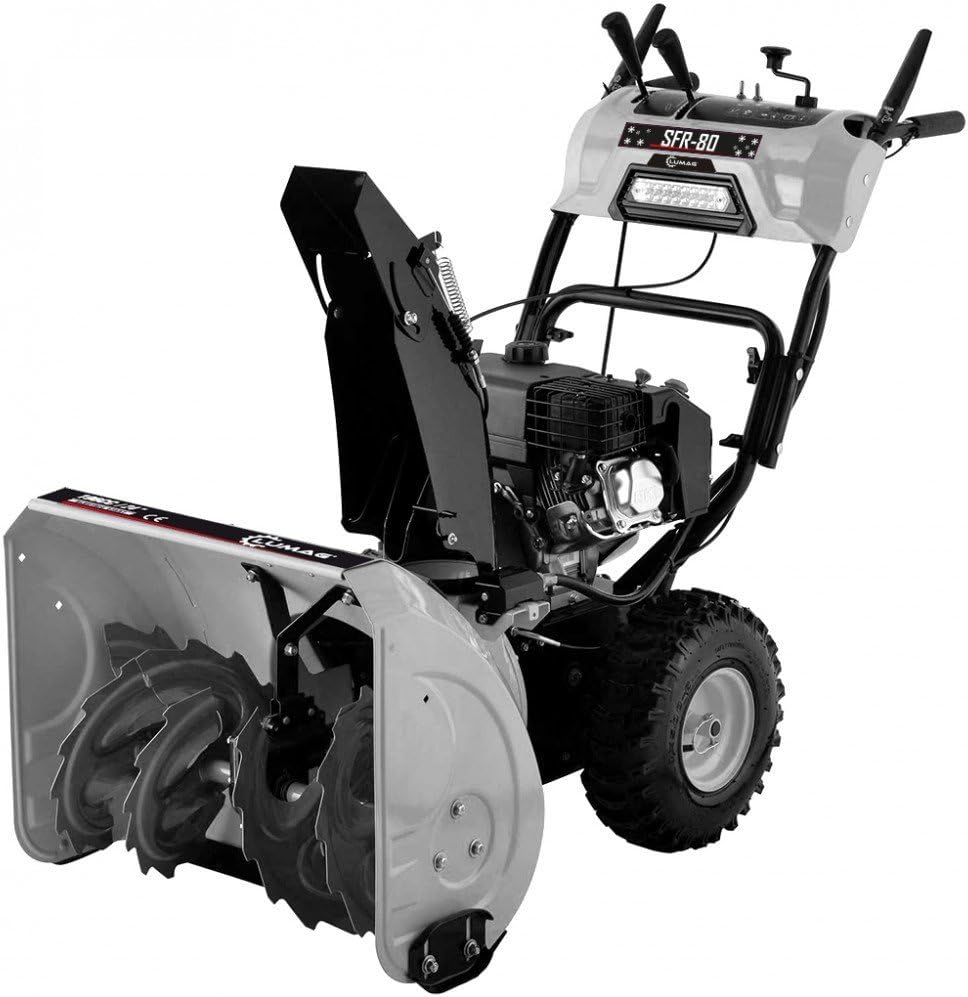 Lumag Schneefräse, 77 cm, Schwarz, SFR80 mit Radantrieb