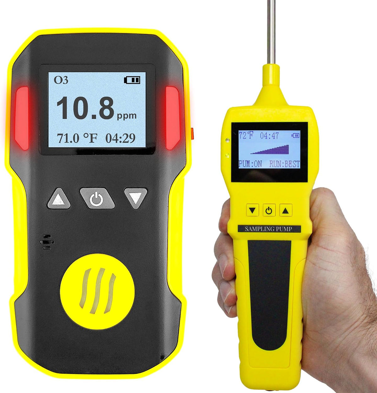 FORENSICS DETECTORS FD CO-Melder, Schwarz, Ozonmessgerät (O3) + Pumpe