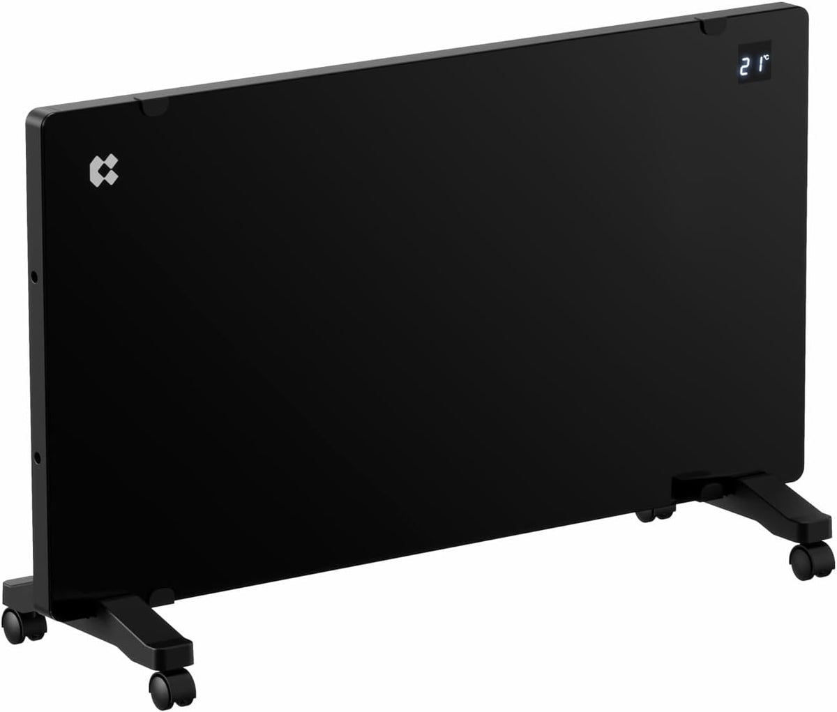 CIARRA Elektroheizkörper, 2000 W, Schwarz, CBHX20-B Elektroheizung mit WiFi & PID elektrische Heizung