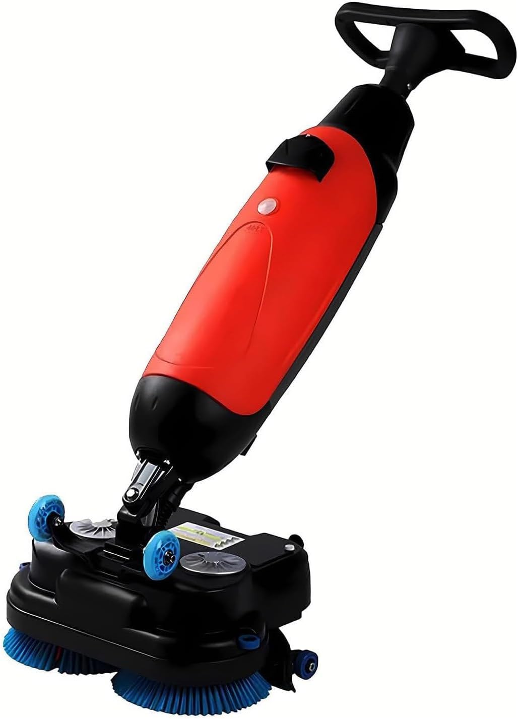 WEIZIIA Stabstaubsauger, 1200 m²/h / 12916 sqft/h, 43 cm, Rot, Akkubetriebene elektrische Scheuersaugmaschine, multifunktional