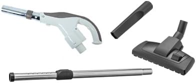 Bvc Staubsauger, Schwarz, Zentral Hide-A-Hose Reinigungs-Set 4-teilig