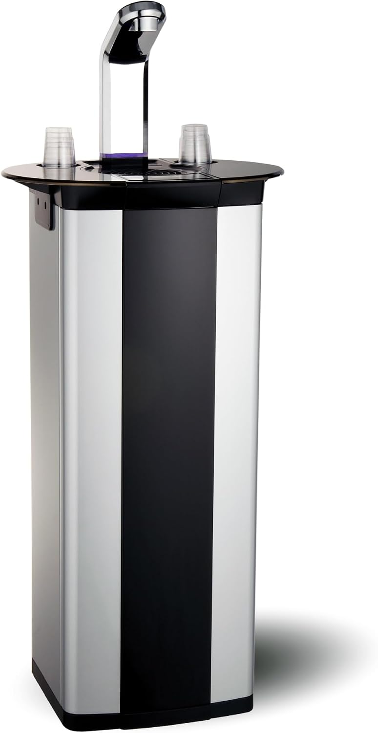SPRUDELUX Wassersprudler, Grau, Untertisch-Trinkwassersystem Office. Profi