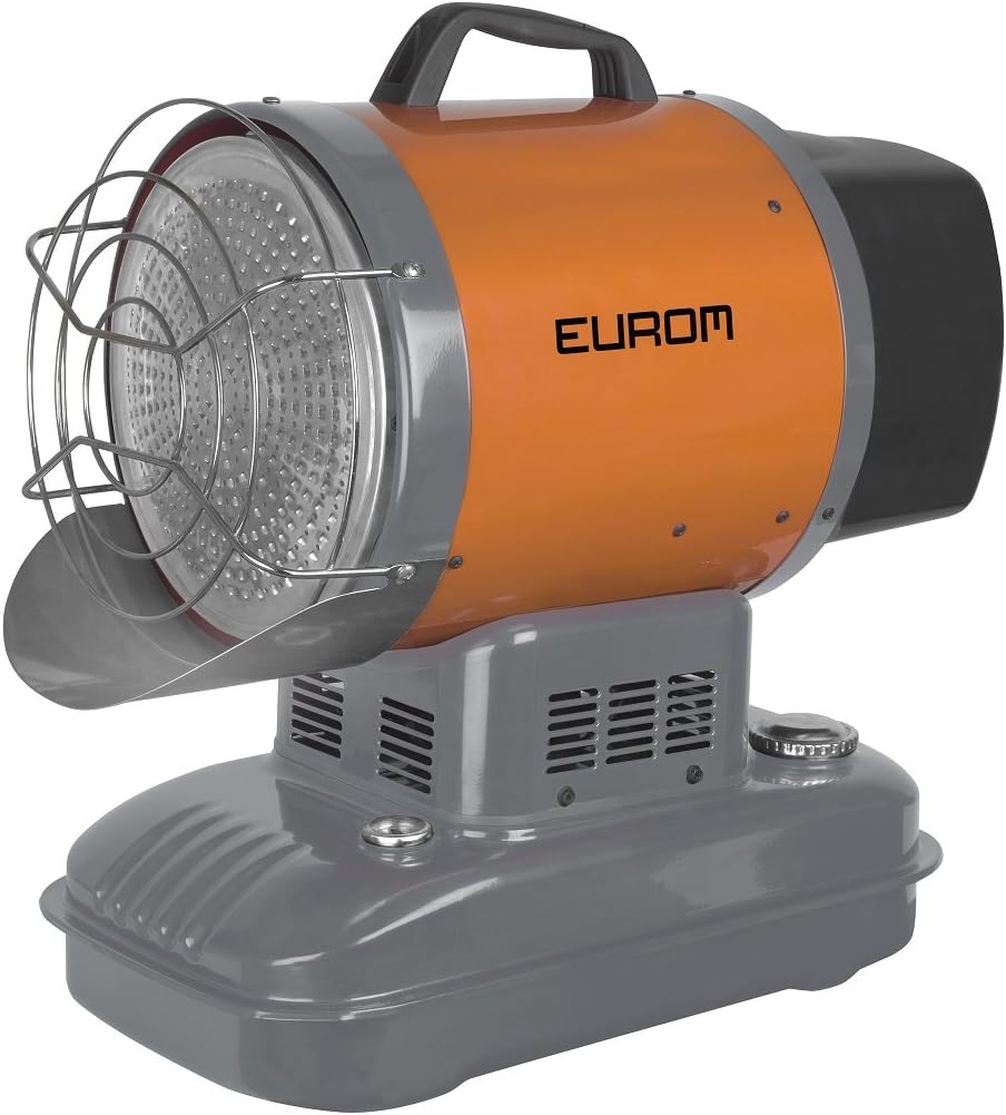 Eurom Ölheizungen, 15KW, Schwarz, Infrarot Dieselheizung Sunblast Heizöl Heizkanone