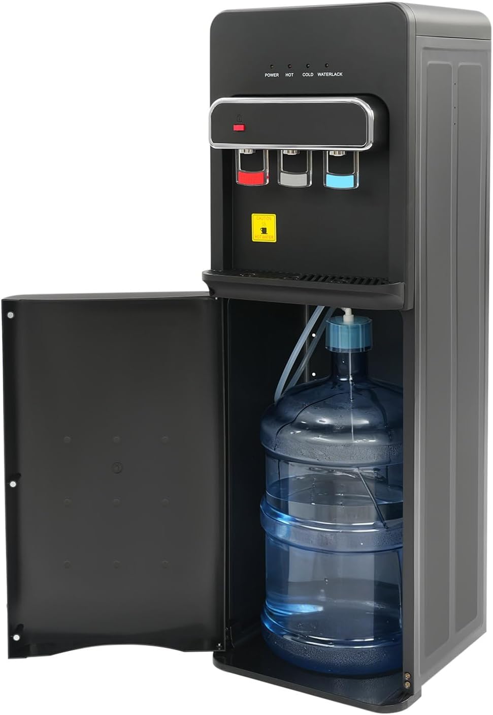 PUDLOR Kühler & Wasserspender, 550w, 220v, PVC, Schwarz, 3-in-1 Wasserspender Mit Bodenbefüllung