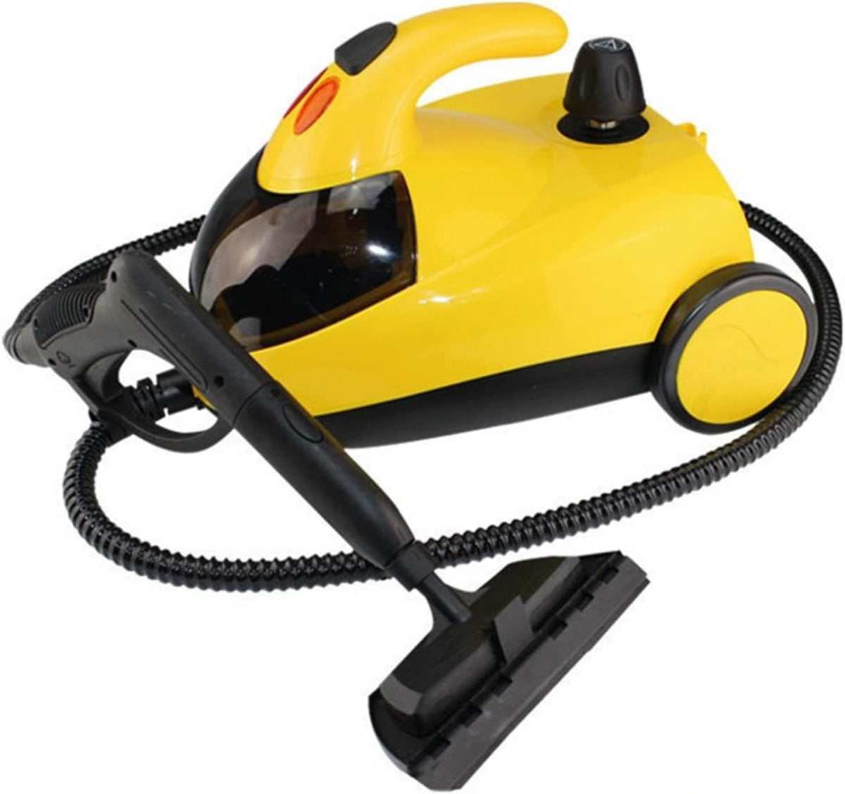 W-Lynn Dampfreiniger, 36 x 28 x 26 cm, 1500 W, Schwarz, Multifunktionaler für die Autoreinigung zu Hause oder im