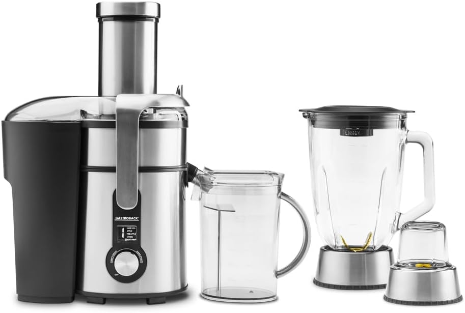 GASTROBACK Standmixer, Schwarz, Design Multi Juicer Digital Pro