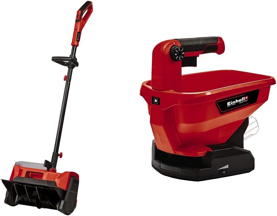 Einhell Schneefräse, 40 cm, 3,3 l, 36 V, Rot/Schwarz, Akku- GE-ST 36/40 Li E-Solo Power X-Change (Li-Ion, Arbeitsbreite )