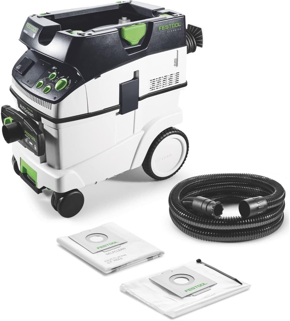 Festool Staubsauger, Schwarz, Absaugmobil CTM 36 E AC-LHS CLEANTEC - Klasse M