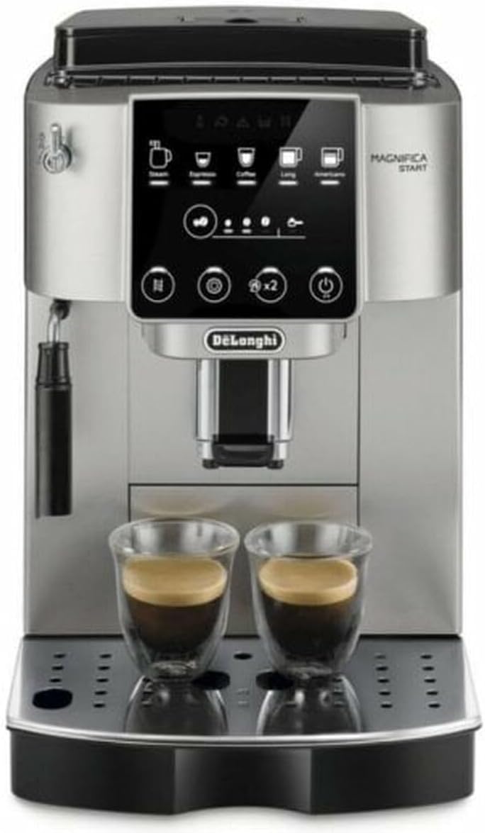 De'Longhi Kaffeemaschine, Silber/Schwarz, De Ekspres cia, Nieniowy ECAM 220.30.SB Magnifica