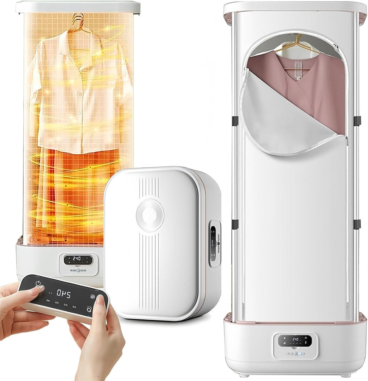 Bett, Grau, Smart Clothing Care Machine Vollautomatische