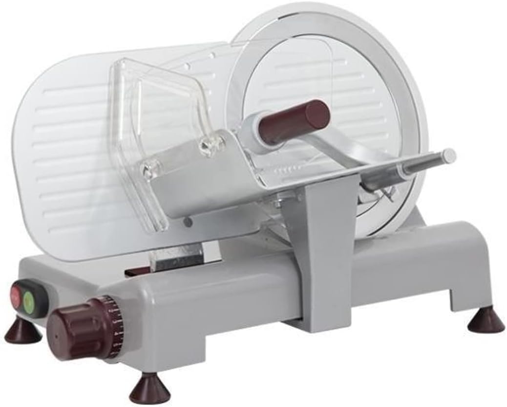 RGV Allesschneider, 480 mm, 345 mm, 310 mm, 140 W, Grau, Luxury Italia 22 GL-R Elektrische, Aluminium, 11 kg