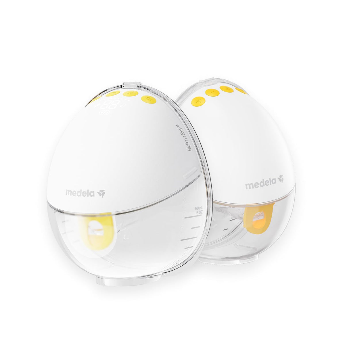 Medela Mikrowelle, Schwarz, Motion InBra tragbare elektrische Milchpumpe +, entwickelt für zuverlässige Leistung