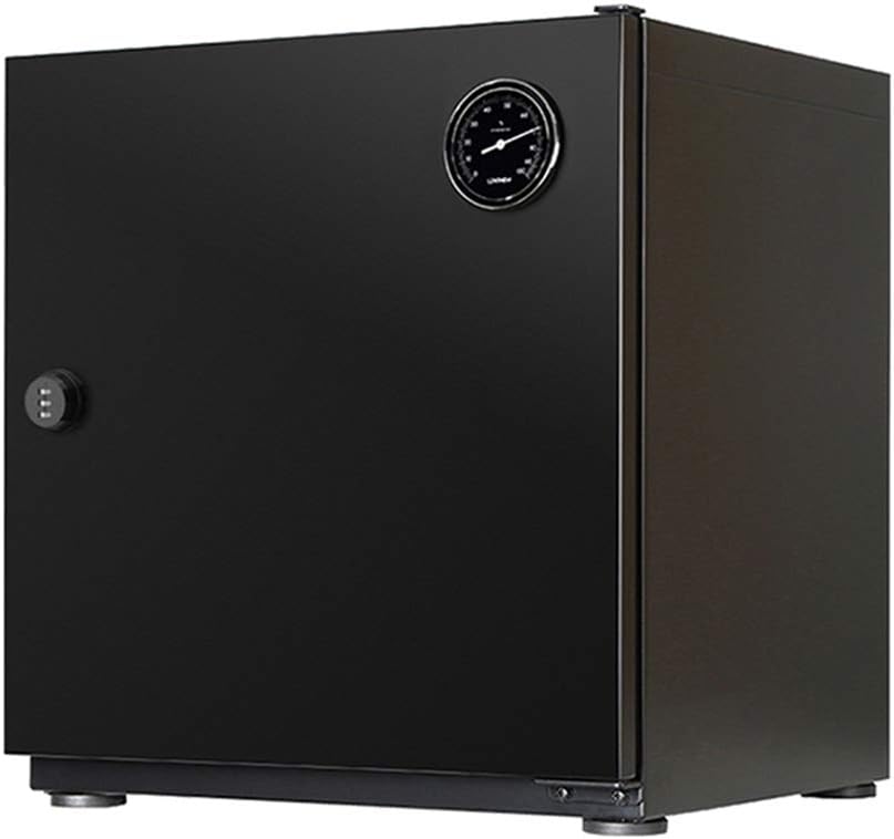 Spolehli Luftentfeuchter, 56 L, Schwarz, Trockenschrank Kamera elektronisch gesteuerter Kamera, elektronische Ausrüstung Schmuck Aufbewahrung (matt )