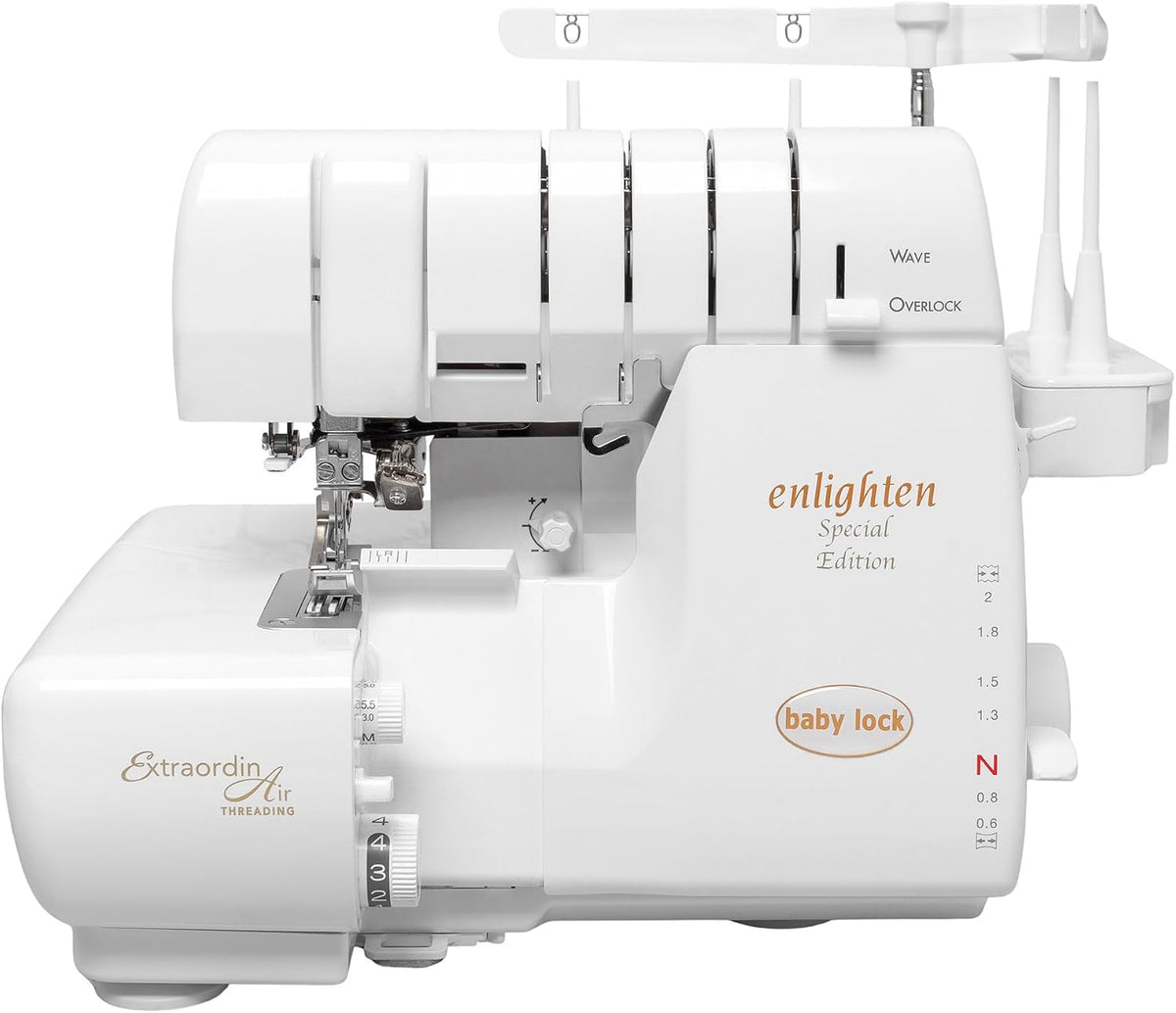 Baby Lock Overlock-Nähmaschinen, Schwarz, Enlighten