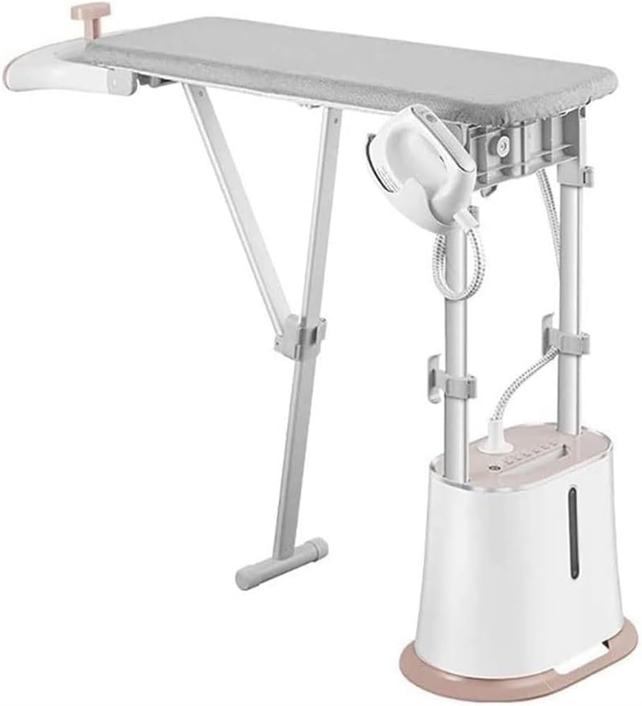 GLETSF Dampfglätter, 2100 W, Schwarz, Vertikaler Stand- Mit Doppelstange Stoffdampfbügeleisen