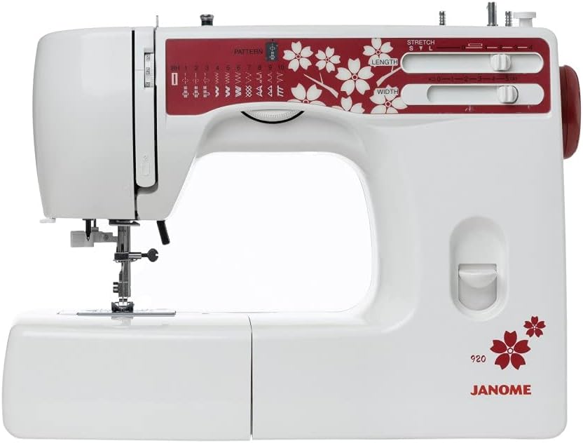 Janome Overlock-Nähmaschinen, Schwarz, Nähmaschine 920
