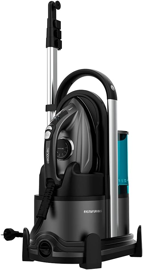 Cecotec Dampfbügelstationen, 2600 W, Schwarz, Centro de Planchado Fast&Furious 9050 X-Treme., 8 Bares de presión