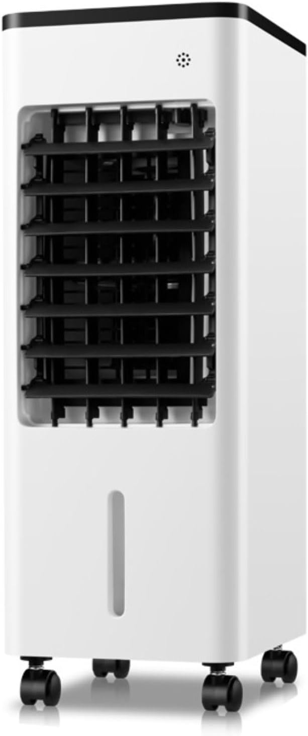 ERSINIAN Dunstabzugshaube, Weiß, fensterlose Klimaanlage mit Verdunstungskühlung, LED-Anzeige, Ventilator, Luftreiniger